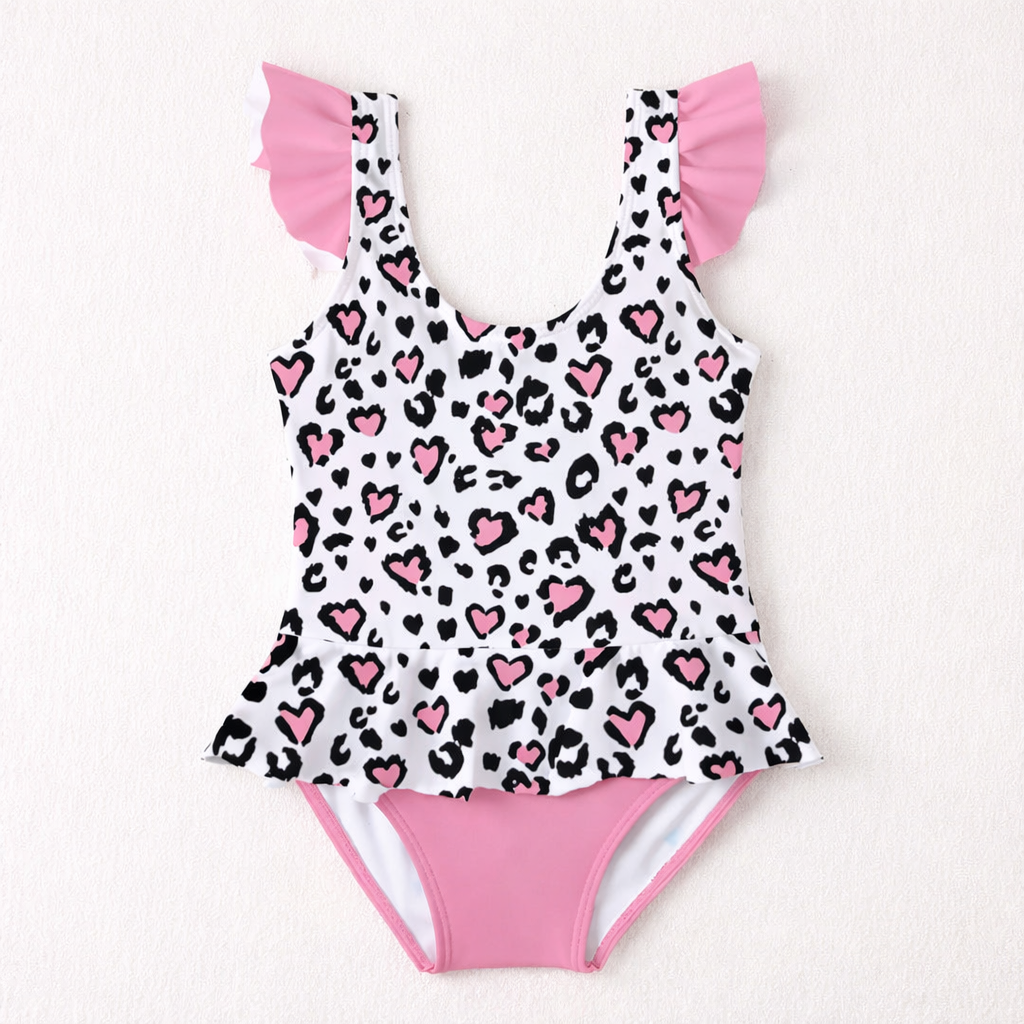 Costume bimba Hearts & Leopardā¢