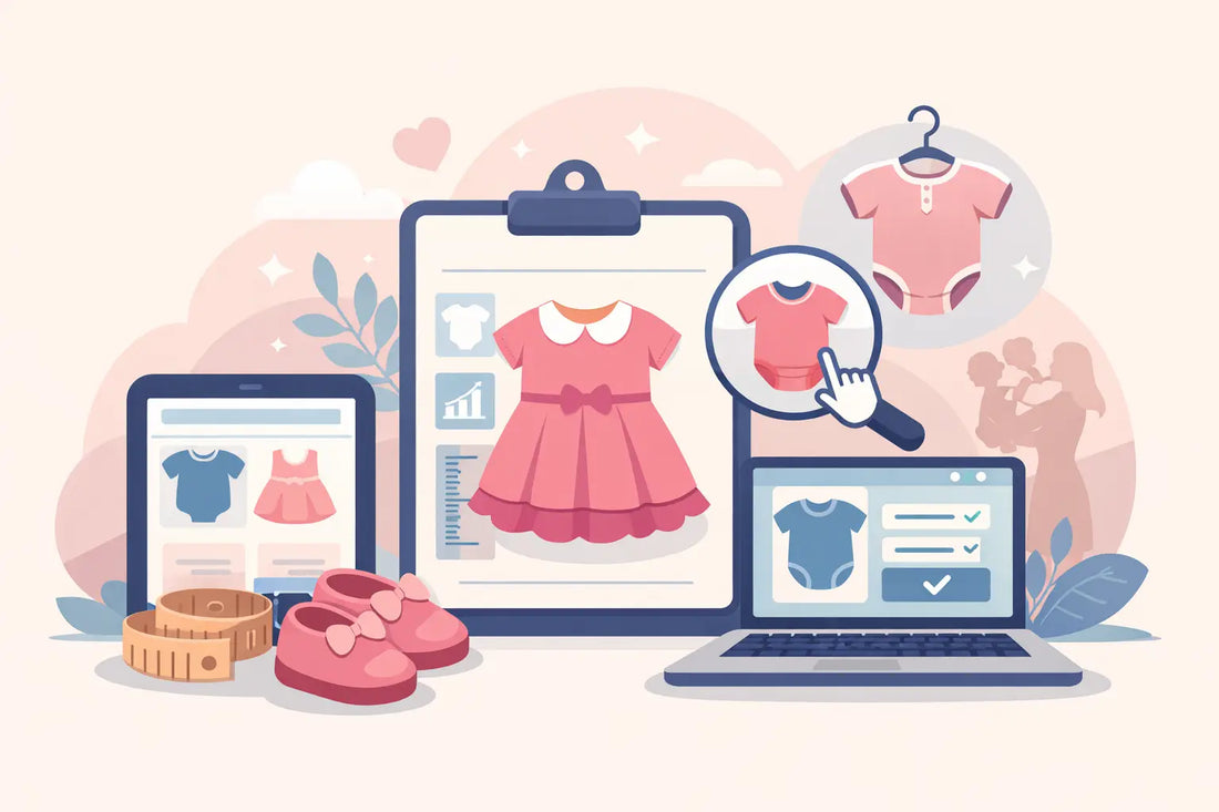 Guida taglie vestiti neonata online