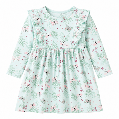 Vestito bambina floreale Volant™
