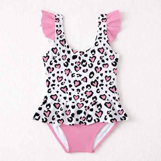 Costume bimba Hearts & Leopard™